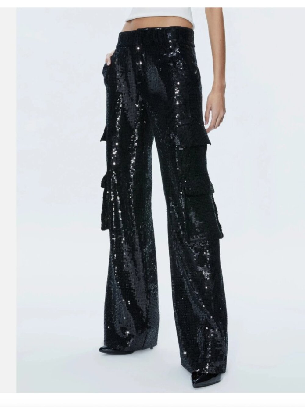 NWT Alice + Olivia sequin pants